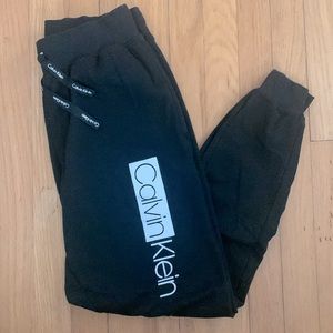 Calvin Klein® Black Logo Sweatpants